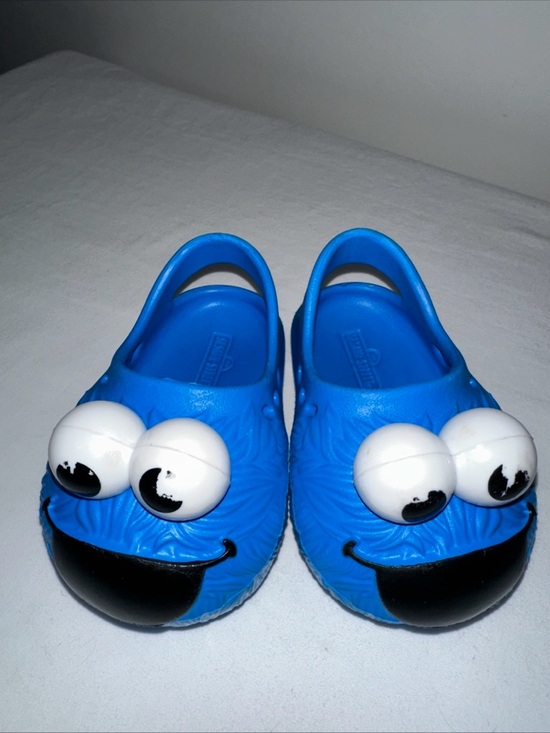 Sesame Street Other - Sesame Street Blue Cookie Monster Kids Clog Sandals